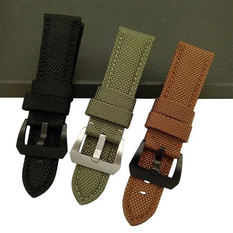 bracelet panerai canvas|panerai watch bands.